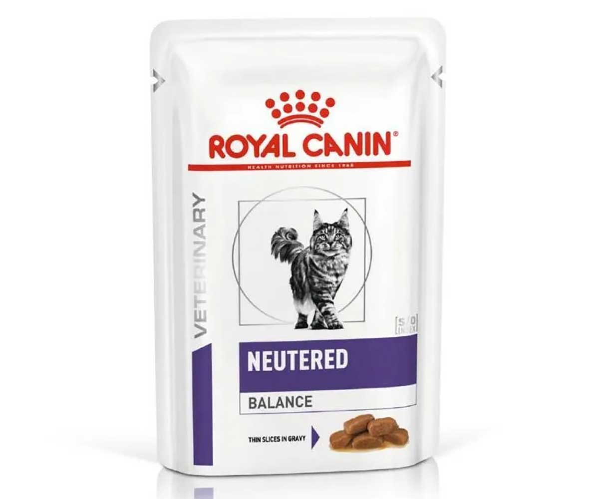 Лечебный Влажный Корм Royal Canin (Роял Канин) Для Стерилизованных Кошек Склонных к Избыточному Весу Veterinary Neutered Balance Feline 85г
