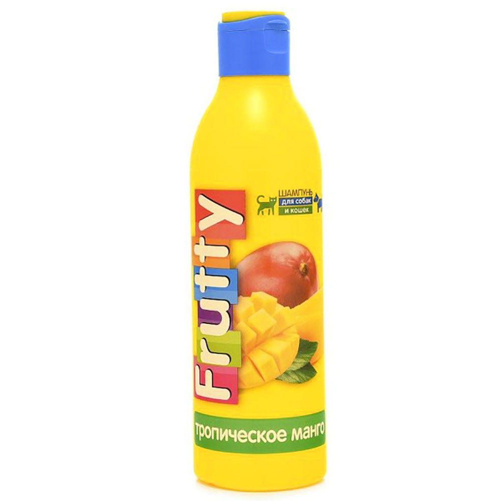 Frutty (Фрутти) Тропическое Манго Шампунь Для Собак и Кошек 250мл