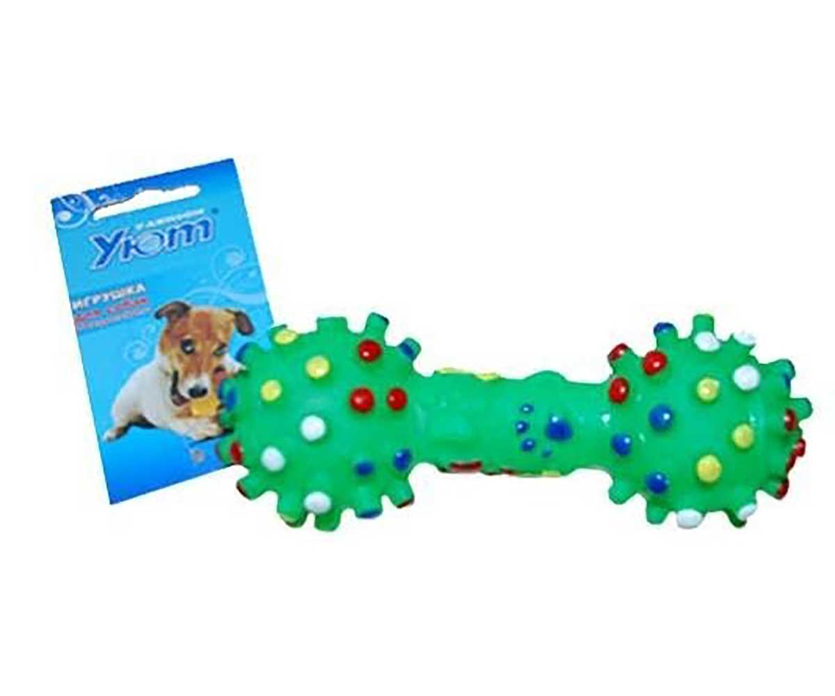 Игрушка Уют Для Собак Гантель-Мина 11,5*4,7см Иш9