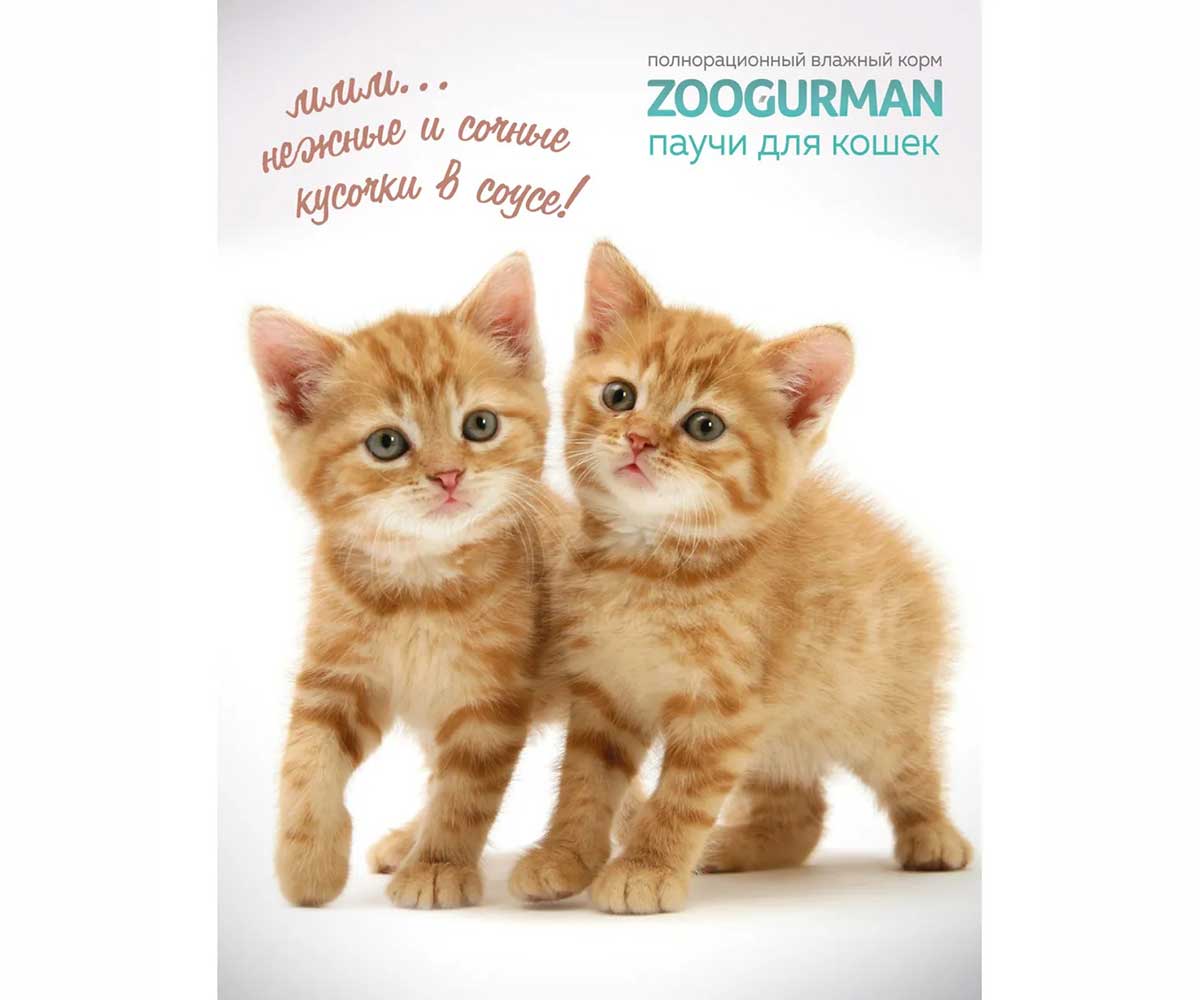 Влажный Корм Zoogurman (Зоогурман) Для Котят и Беременных Кошек Индейка Кусочки в Соусе 85г 7873