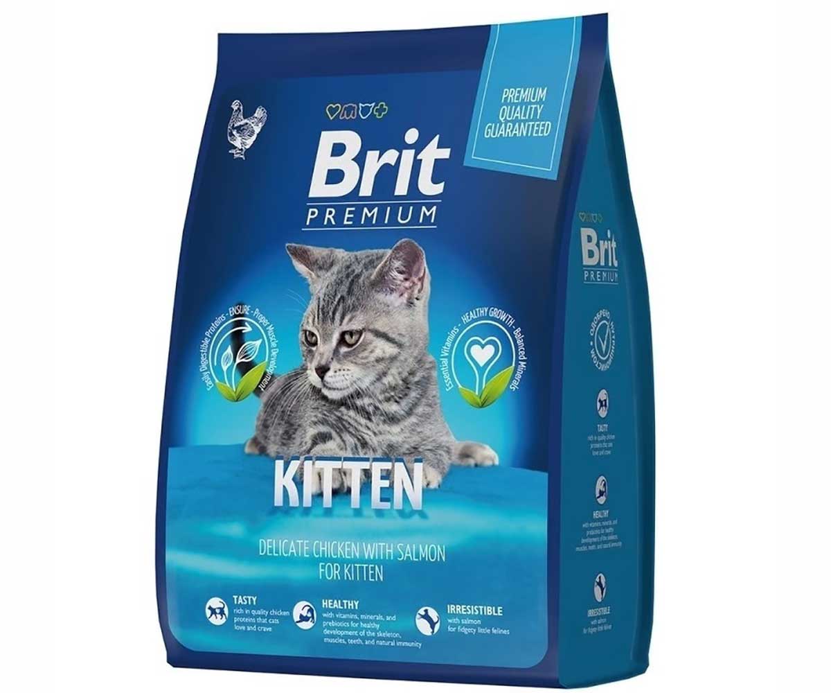 Сухой Корм Brit (Брит) Для Котят Курица Premium Cat Kitten Chicken 2кг 5049677