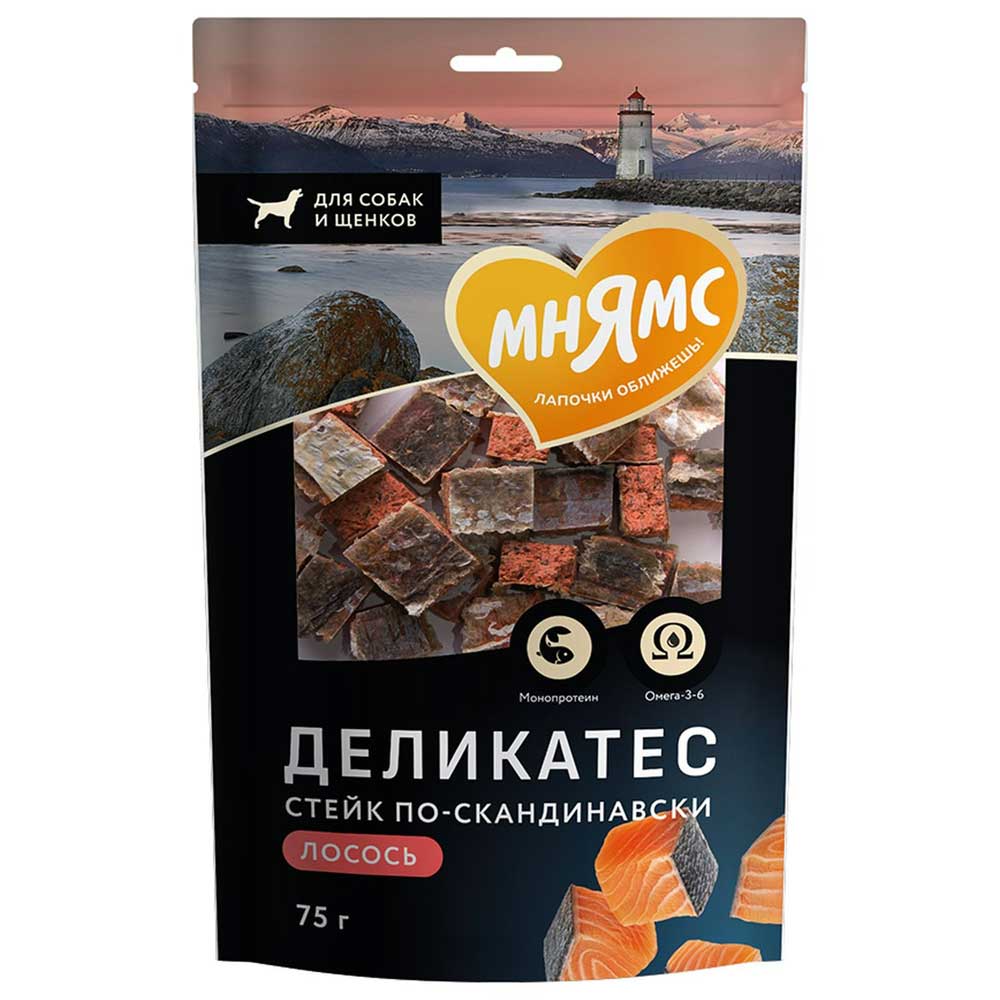 Лакомство Мнямс Стейк По-Скандинавски Для Собак 75г