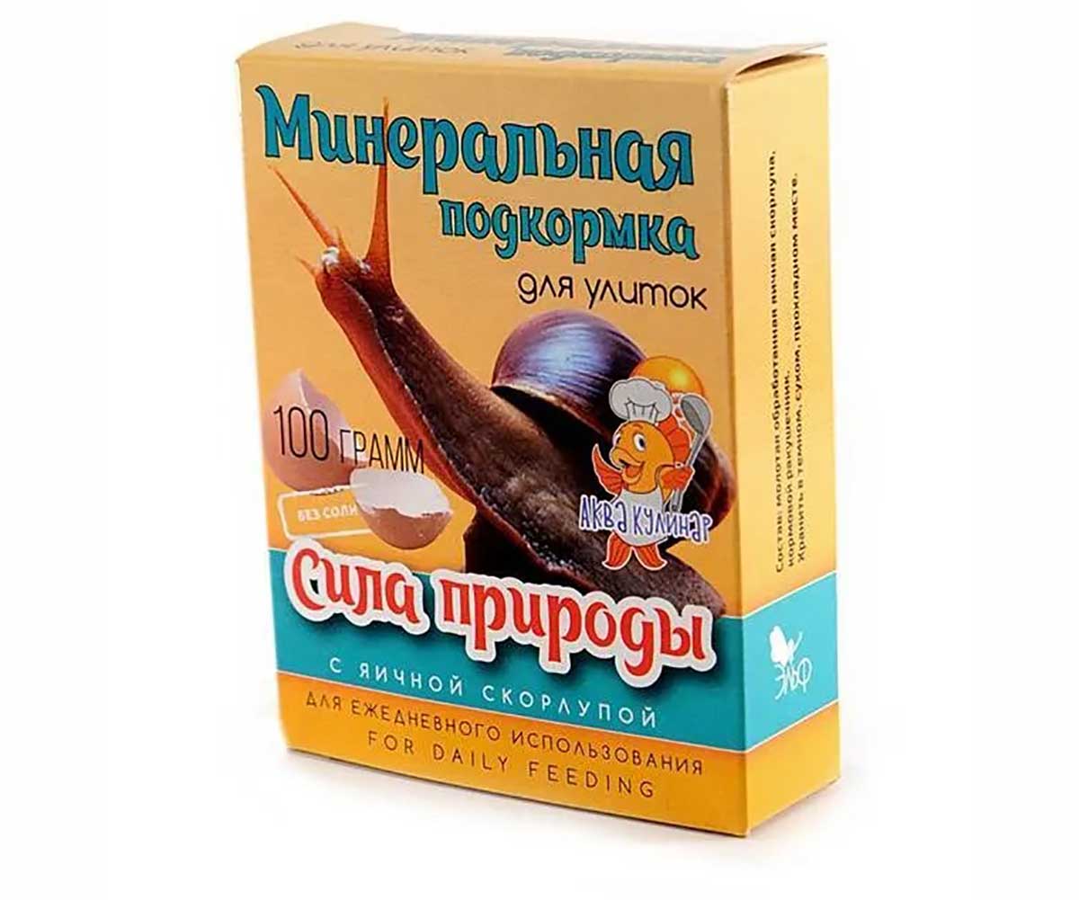 Минеральная Подкормка Эльф для Декоративных Улиток Сила Природы 100г