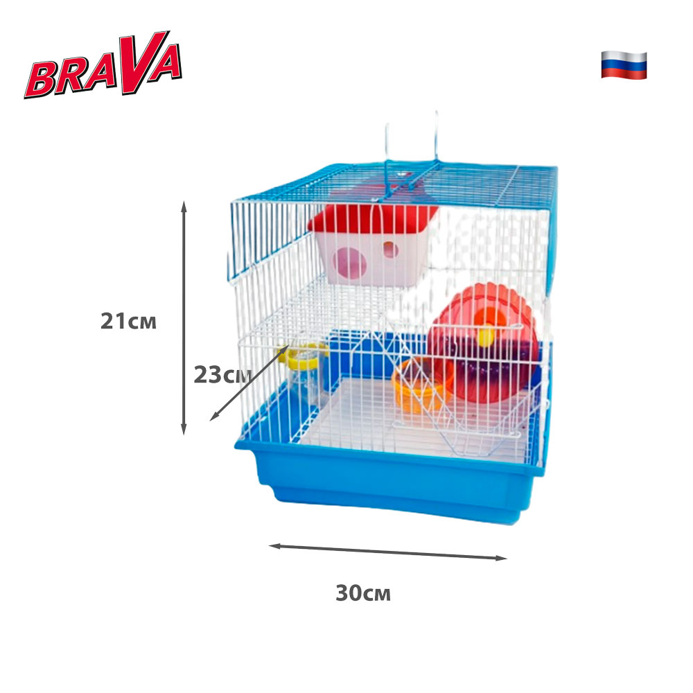 Клетка Brava (Брава) Для Грызунов 115 30*23*31см Вв-А2-931 /6/