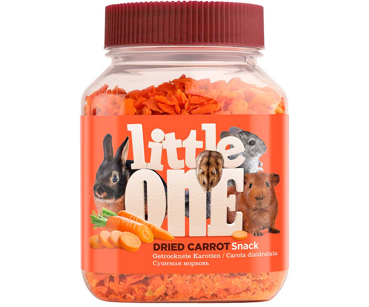 Лакомство Для Грызунов Little One (Литл Ван) Сушеная Морковь 200г