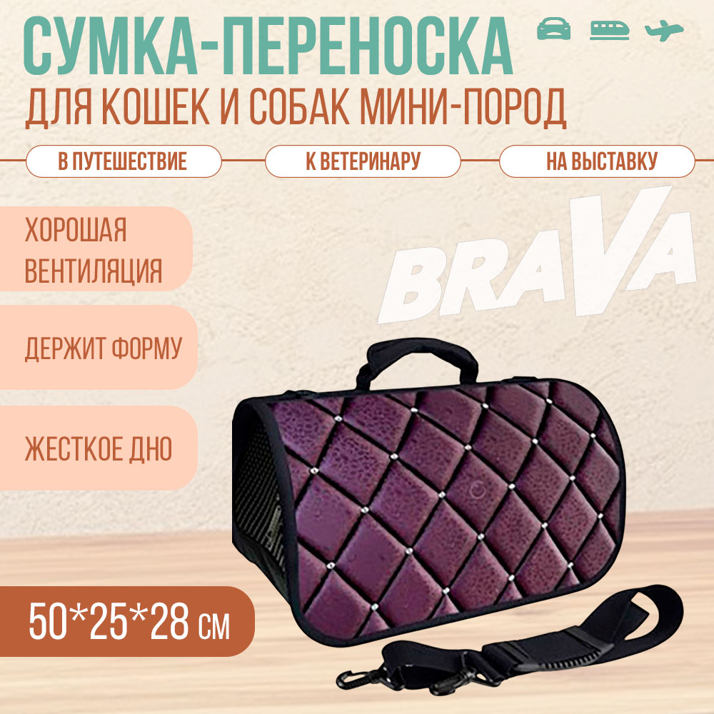 Сумка-Переноска Brava (Брава) Кейс Zd-3-140-322-3 50*25*28см