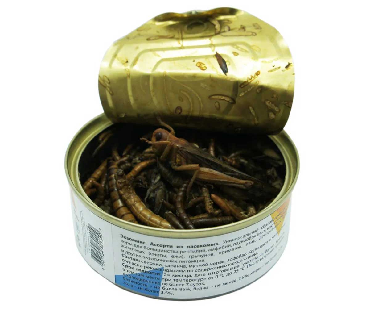 Корм Aquamenu (Акваменю) Экзомикс Консервированный 40г