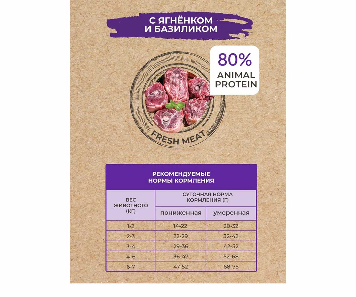 Сухой Корм Best Dinner (Бест Диннер) Для Стерилизованных Кошек Гипоаллергенный Ягненок и Базилик Holistic Hypoallergenic Cat Adult 1,5кг78102