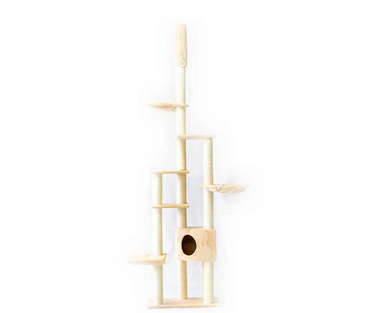 Игровой Комплекс Для Кошек Mypets (МайПетс) High House 241-270*82*48см 67252 Кремовый