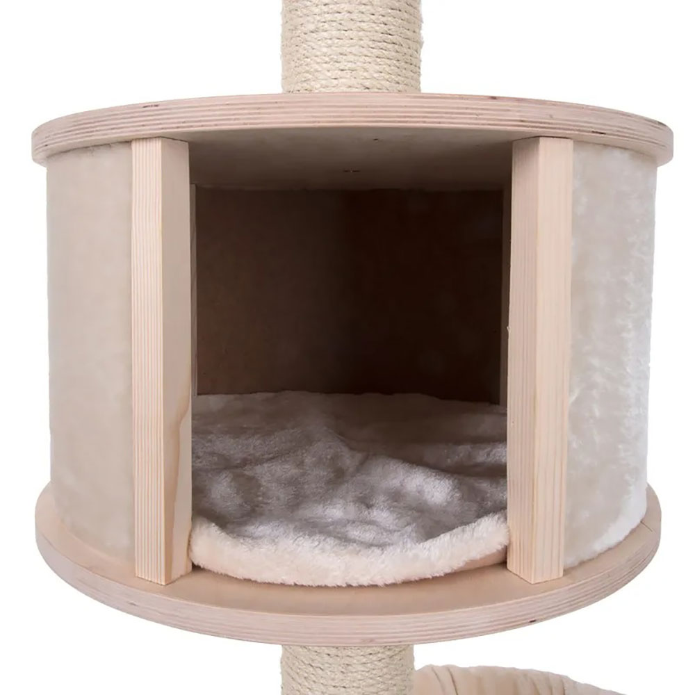 Игровой Комплекс Для Кошек Mypets (МайПетс) High House 241-270*82*48см 67252 Кремовый