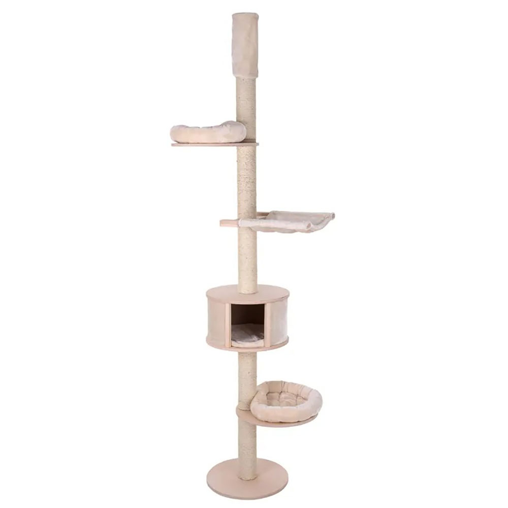 Игровой Комплекс Для Кошек Mypets (МайПетс) High House 241-270*82*48см 67252 Кремовый