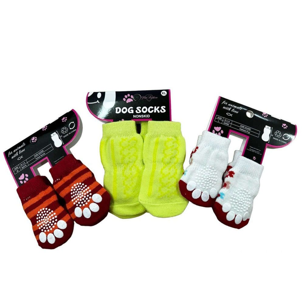 Носки Для Собак Средних Пород Pet Fashion (Пет Фешн) XXL Микс 12*7см