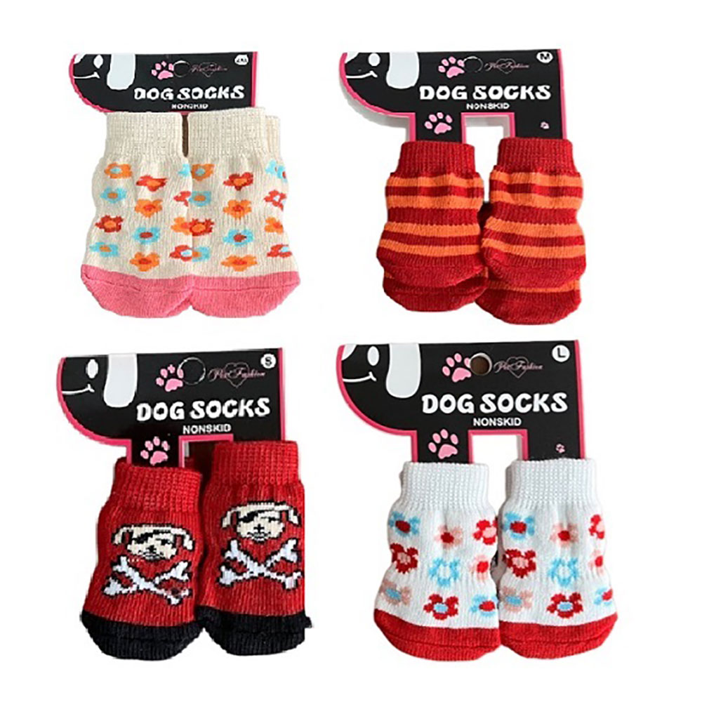 Носки Для Собак Средних Пород Pet Fashion (Пет Фешн) XXL Микс 12*7см
