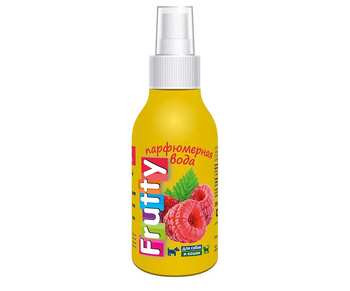 Frutty (Фрутти) Парфюмерная Вода Для Собак и Кошек 100мл Малина