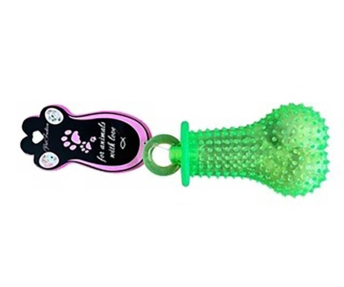 Игрушка Pet FAshion (Пет Фешн) Ис-7 Кость-Соска Сюрприз Шипы 13см