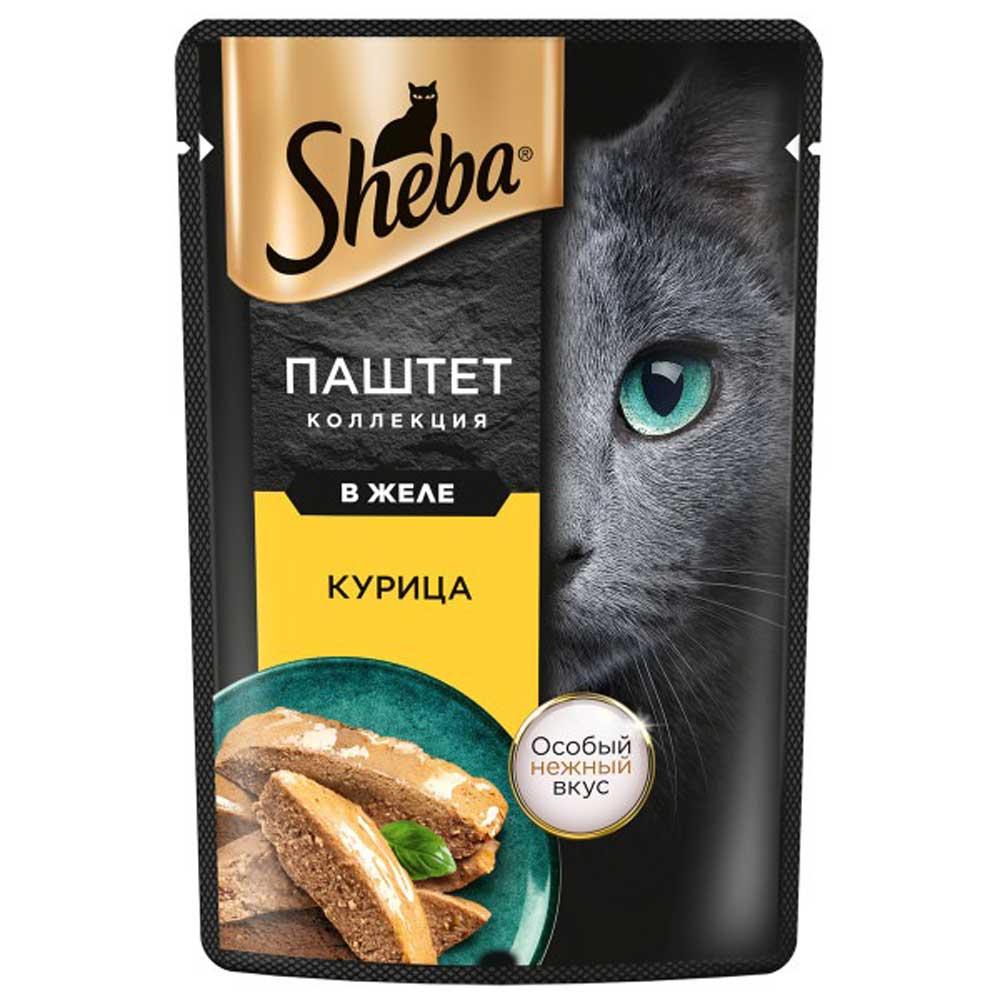 Влажный Корм Sheba (Шеба) Для Кошек Курица Паштет 75г (1*28)
