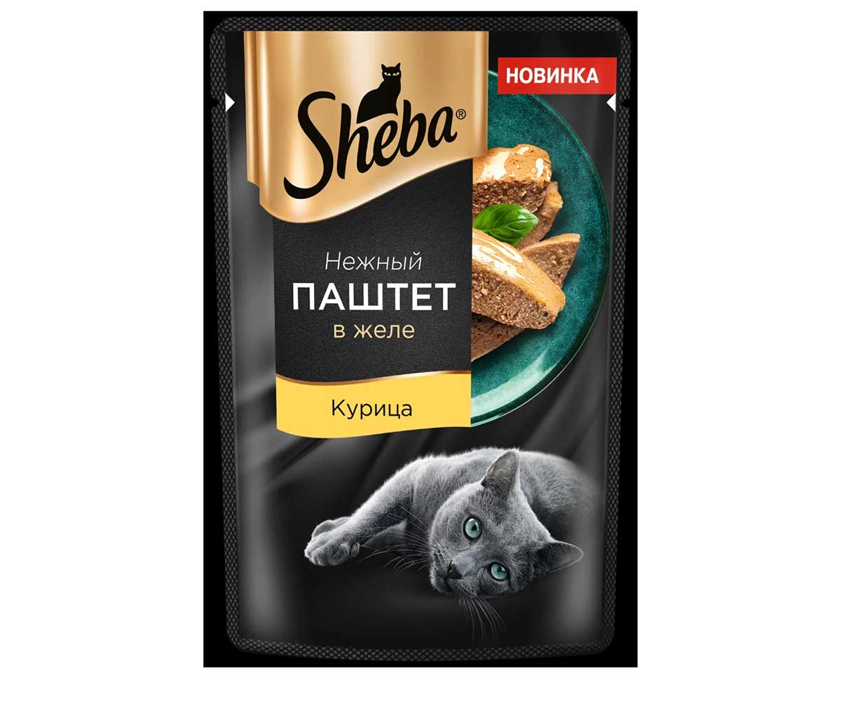 Влажный Корм Sheba (Шеба) Для Кошек Курица Паштет 75г (1*28)