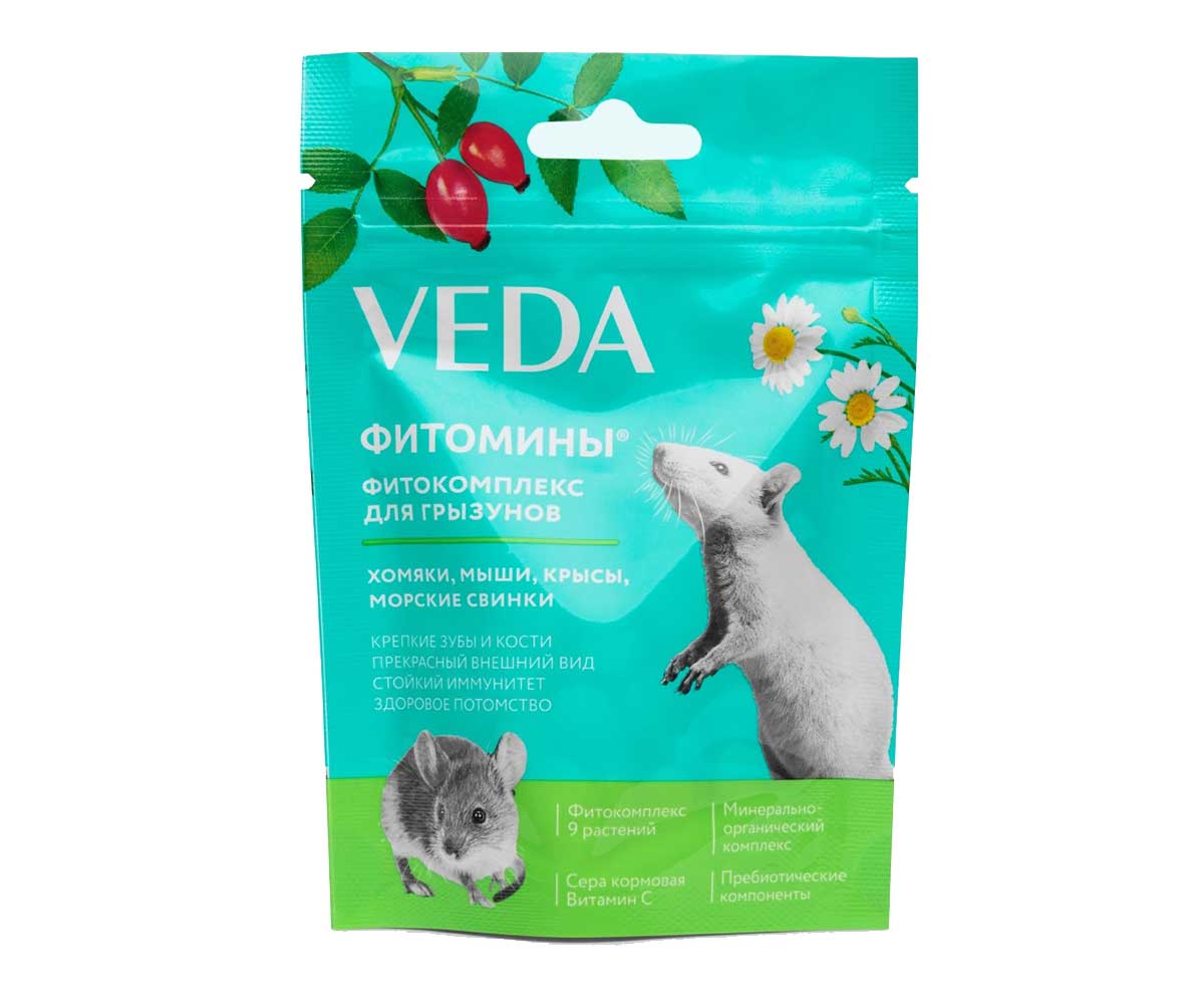 Veda (Веда) Фитомины Для Грызунов 50г