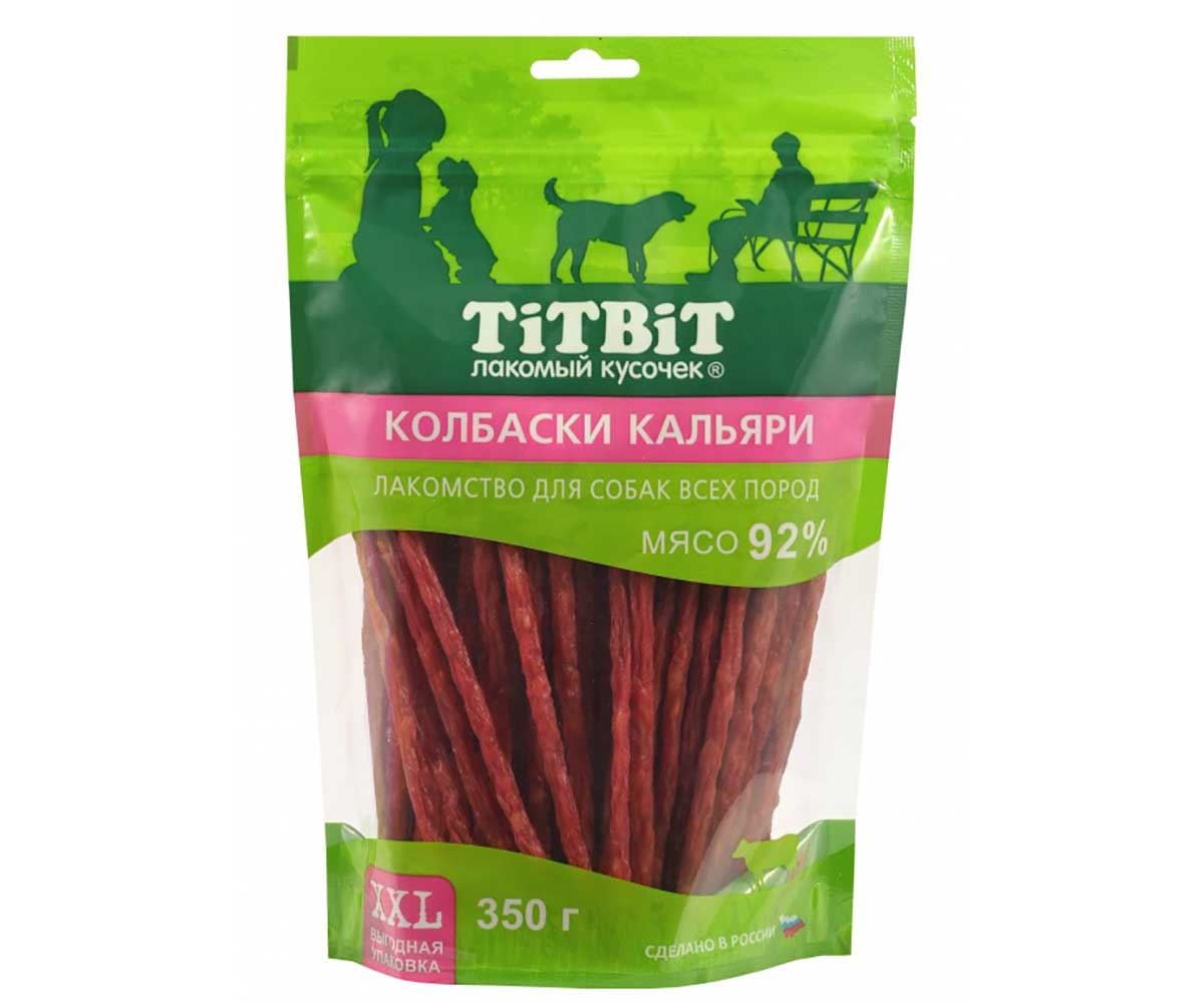 Лакомство TiTBiT (Титбит) Для Собак Колбаски Кальяри Xxl 350г 025543