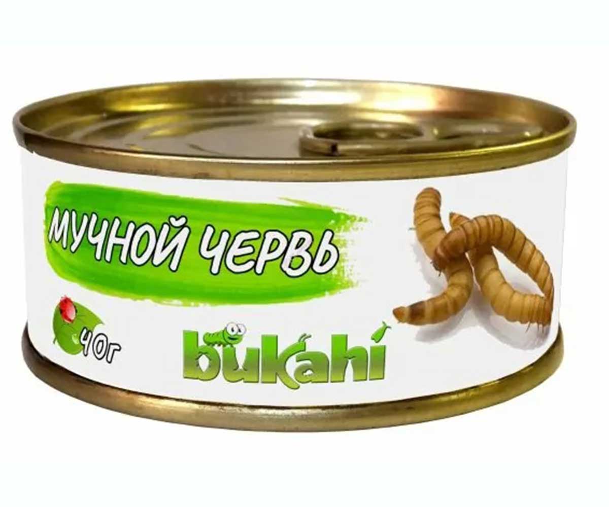 Червь Мучной Консервированный 40г