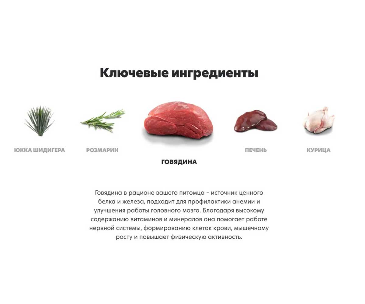 Сухой Корм Alphapet Wow (Альфапет Воу) Для Кошек, Живущих Дома Говядина и Печень 1,5кг 50846