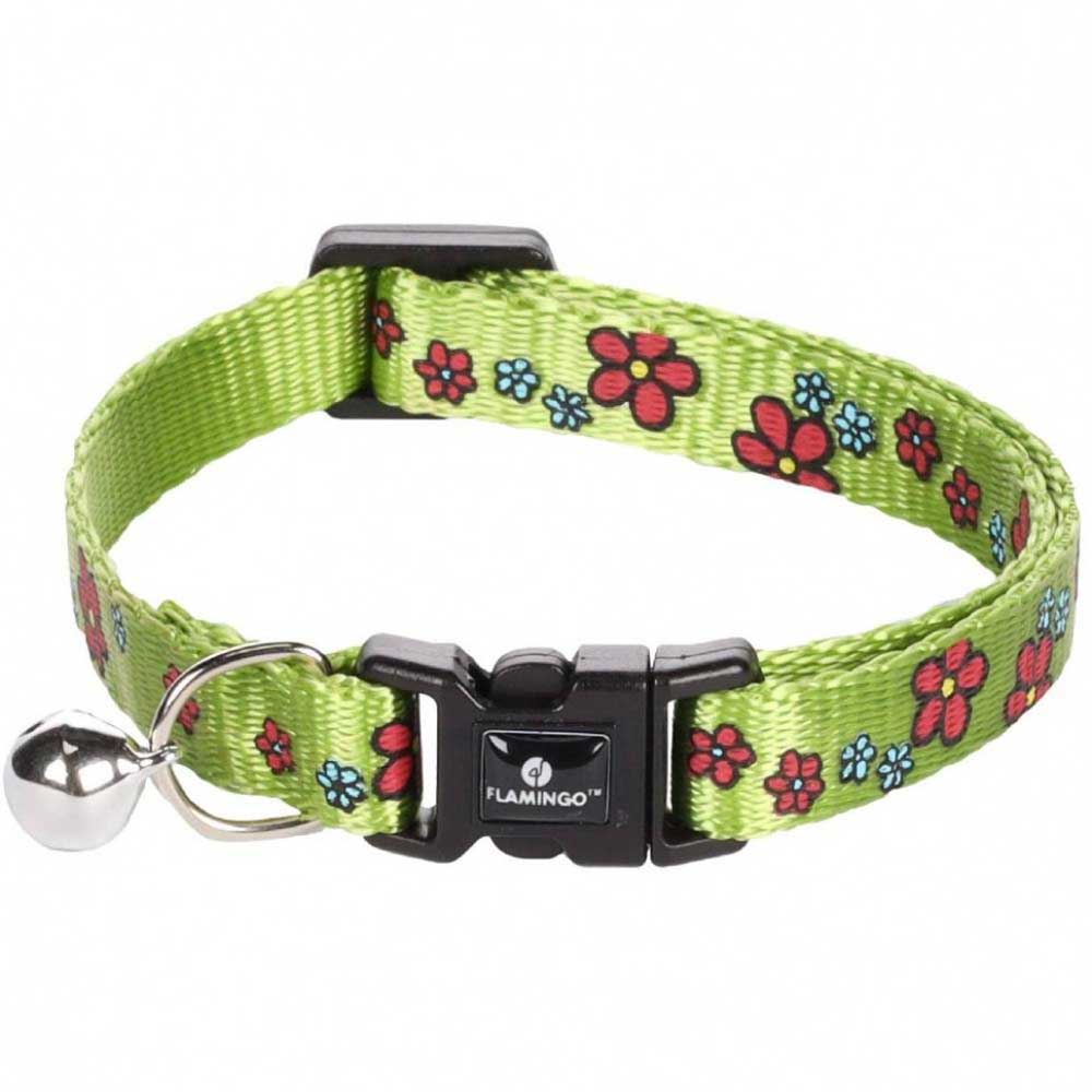 Ошейник Trixie (Трикси) Ziggi Для Кошек Нейлон 20-35см/10мм Fl1031342 Зеленый