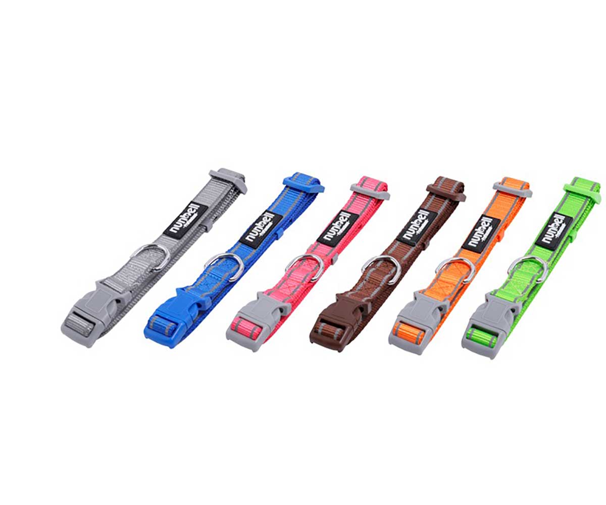 Ошейник Nunbell (Нанбелл) Для Собак Rt-D 55/38*2см 10922-8741 Светоотражающая Полоска