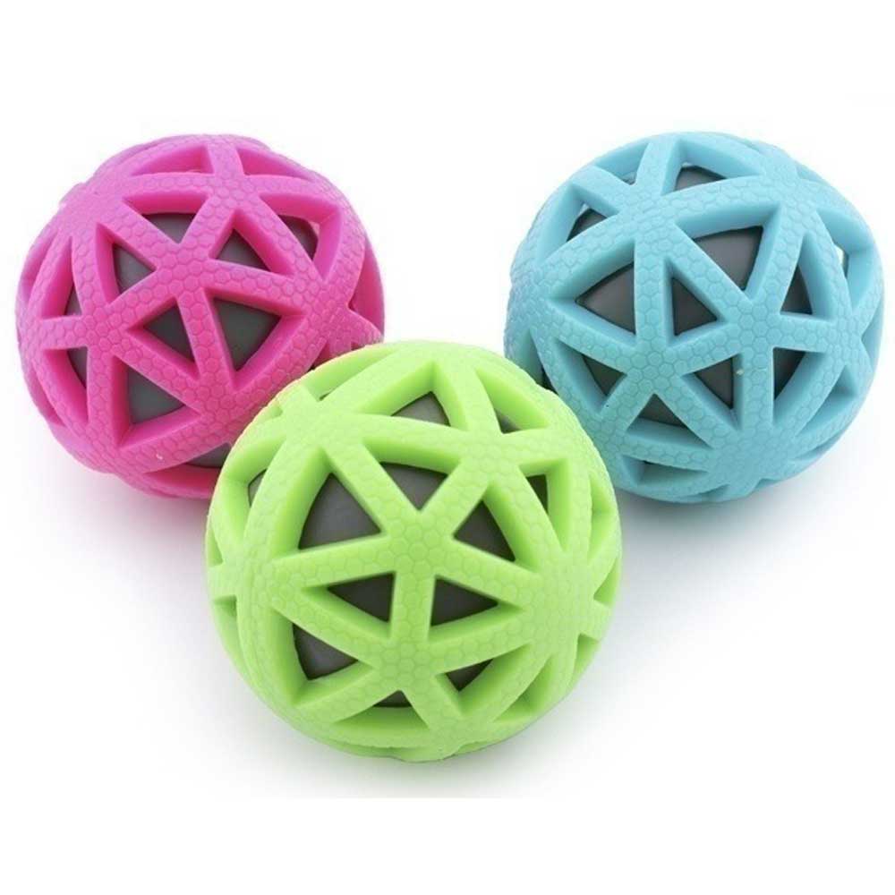 Игрушка-Пищалка Nunbell (Нанбелл) Для Собак Мяч 31019-0206 7,5см Резина