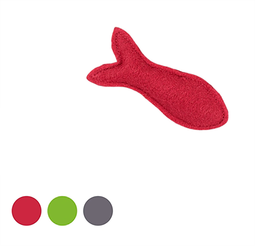 Игрушка Для Кошек Fofos (Фофос) Рыбка Фетр 12*2,5*5см Dcf18704