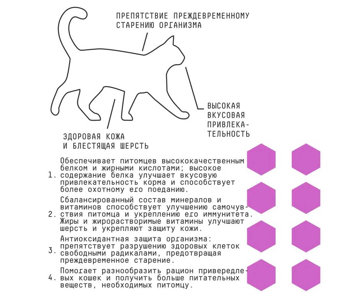 Сухой Корм Ajo (Аджо) Для Привередливых Кошек и Котят Индейка 400г (1*24)