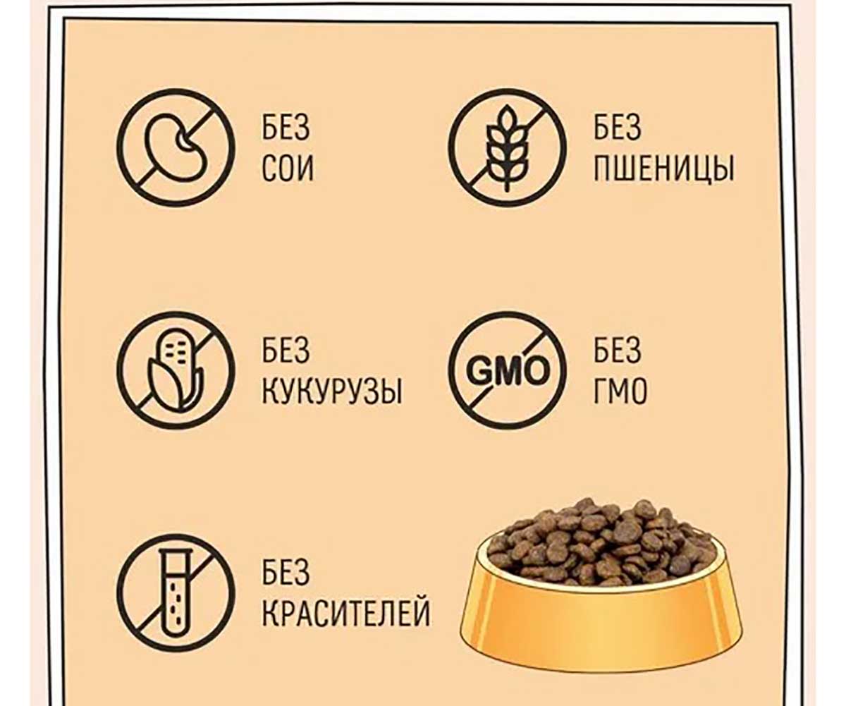 Сухой Корм Zillii (Зиллии) Для Кошек с Чувствительной Кожей и Шерстью Индейка и Ягненок Skin & Coat Care 400г 5658190