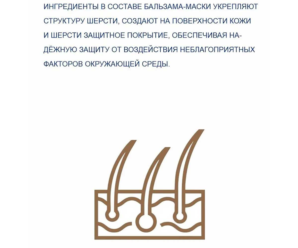 Doctor Vic (Доктор Вик) Бальзам-Маска Для Кошек Кератин Провитамин В5 200мл 17801
