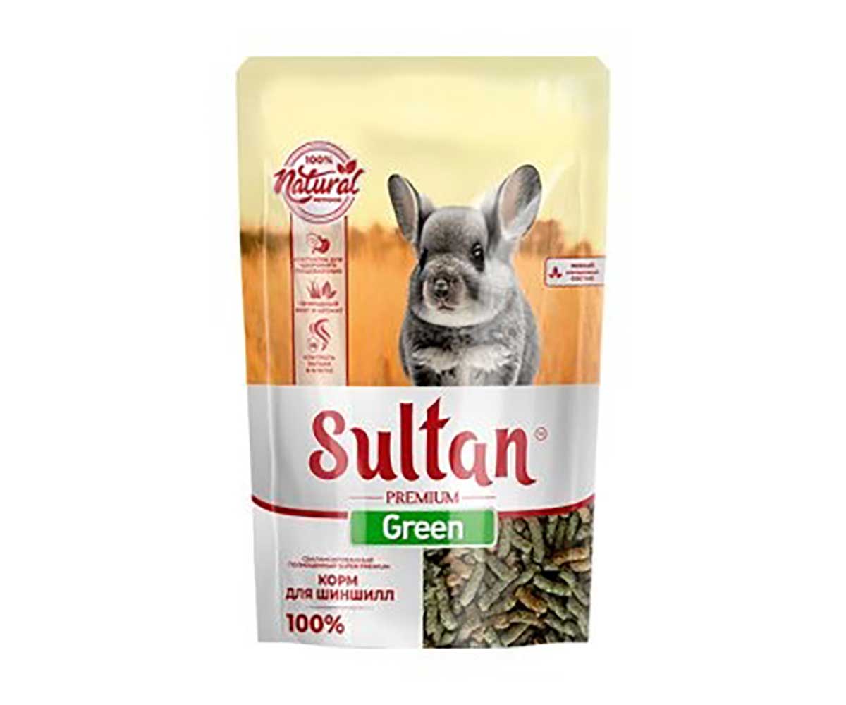 Корм Sultan (Султан) Green Для Шиншилл 650г (1*8)