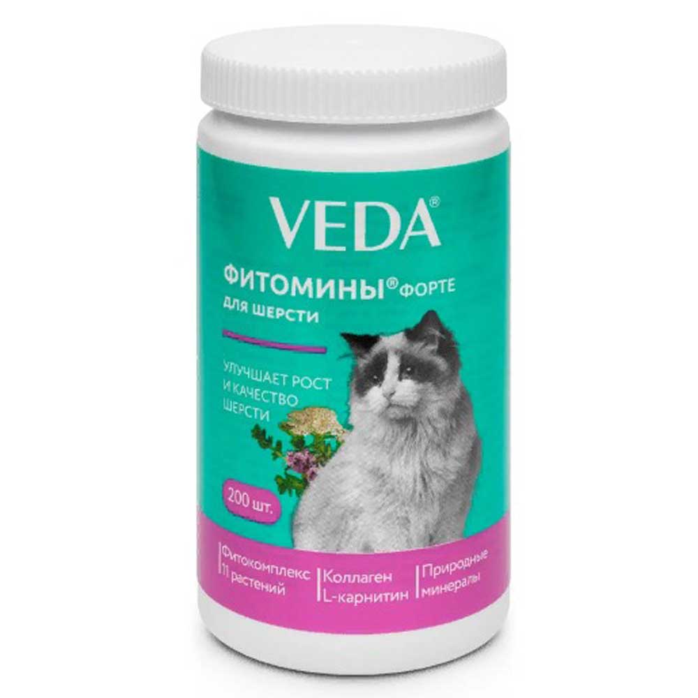 VEda (Веда) Фитомины Форте Для Кошек Для Шерсти