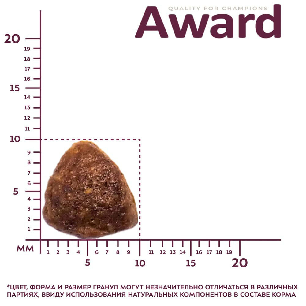 Сухой Корм Award (Эвард) Sterilized Для Стерилизованных Кошек Индейка и Курица 400г