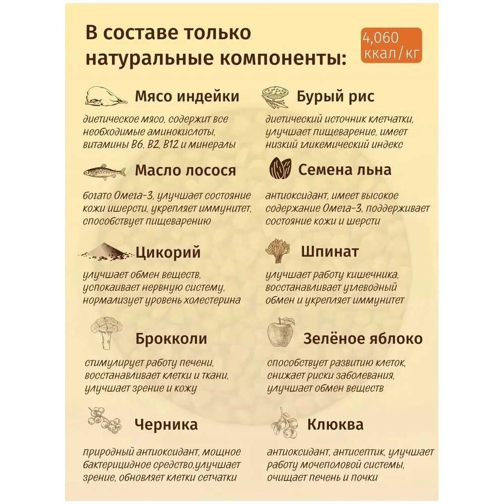 Сухой Корм Grandorf (Грэндорф) Cat Sterilised Turkey Для Стерилизованных Кошек  Индейка 400г 1317