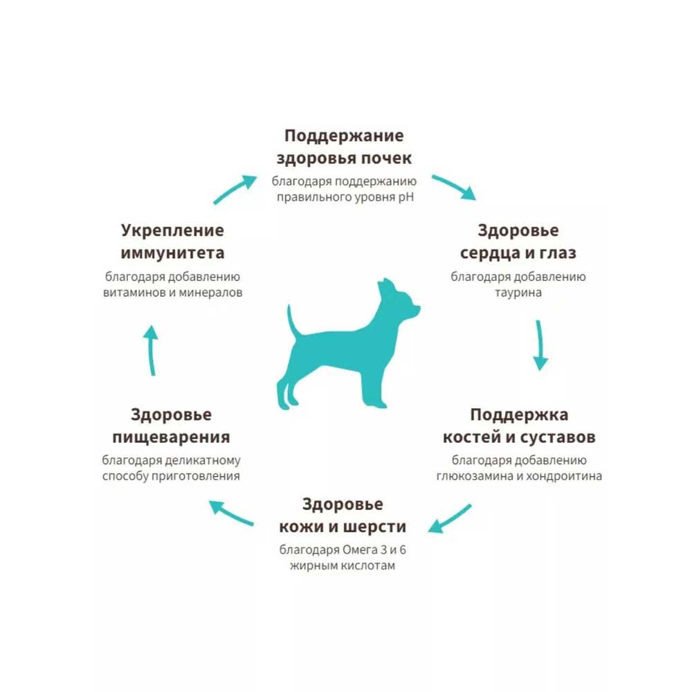 Сухой Корм Grandorf (Грэндорф) Dog Probiotic Adult Mini Для Собак Мелких Пород 4-Мяса 1кг 1096