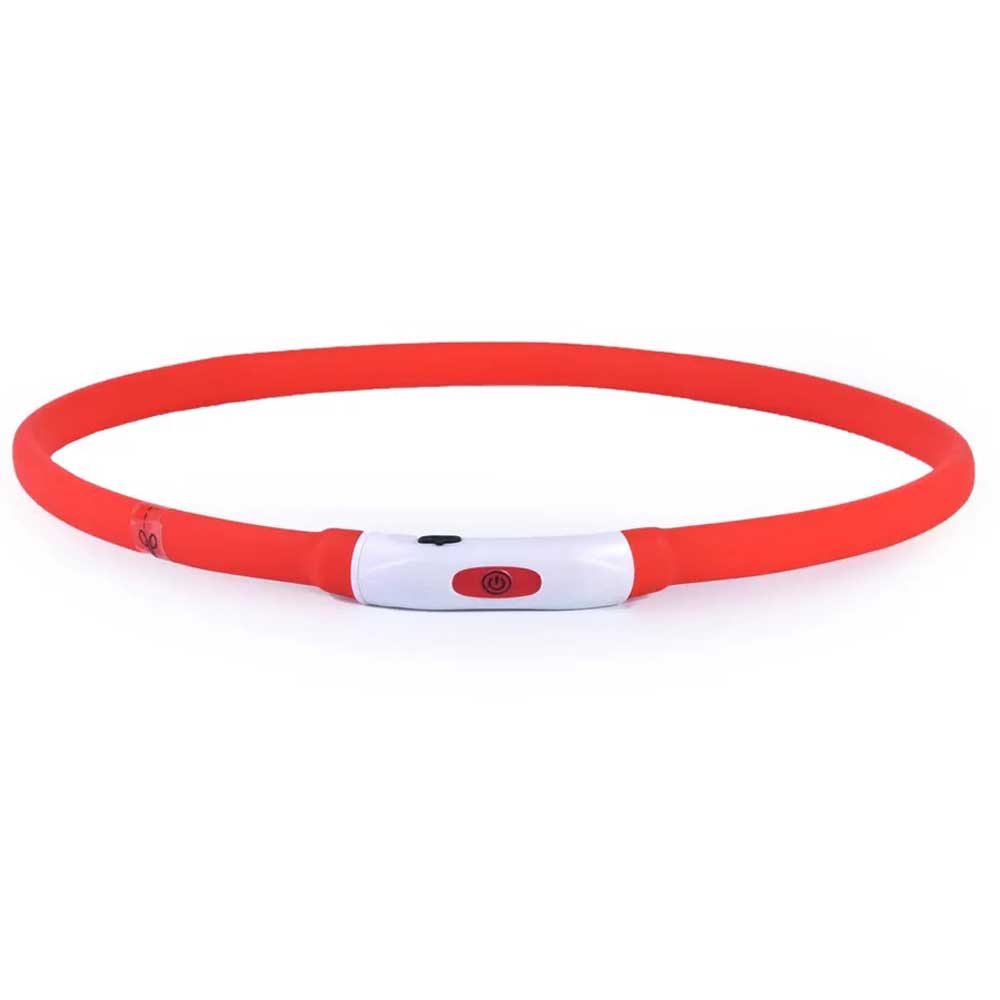 Ошейник Nunbell (Нанбелл) Для Собак 70*1,5см 13led 3-Режима 30919-0285 Светящийся
