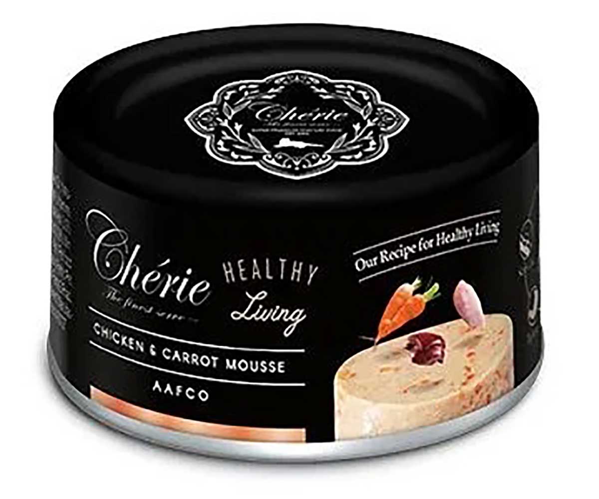 Консервы Pettric Cherie (Петтрик Шери) Для Кошек Курица и Морковь Мусс 80г 602122