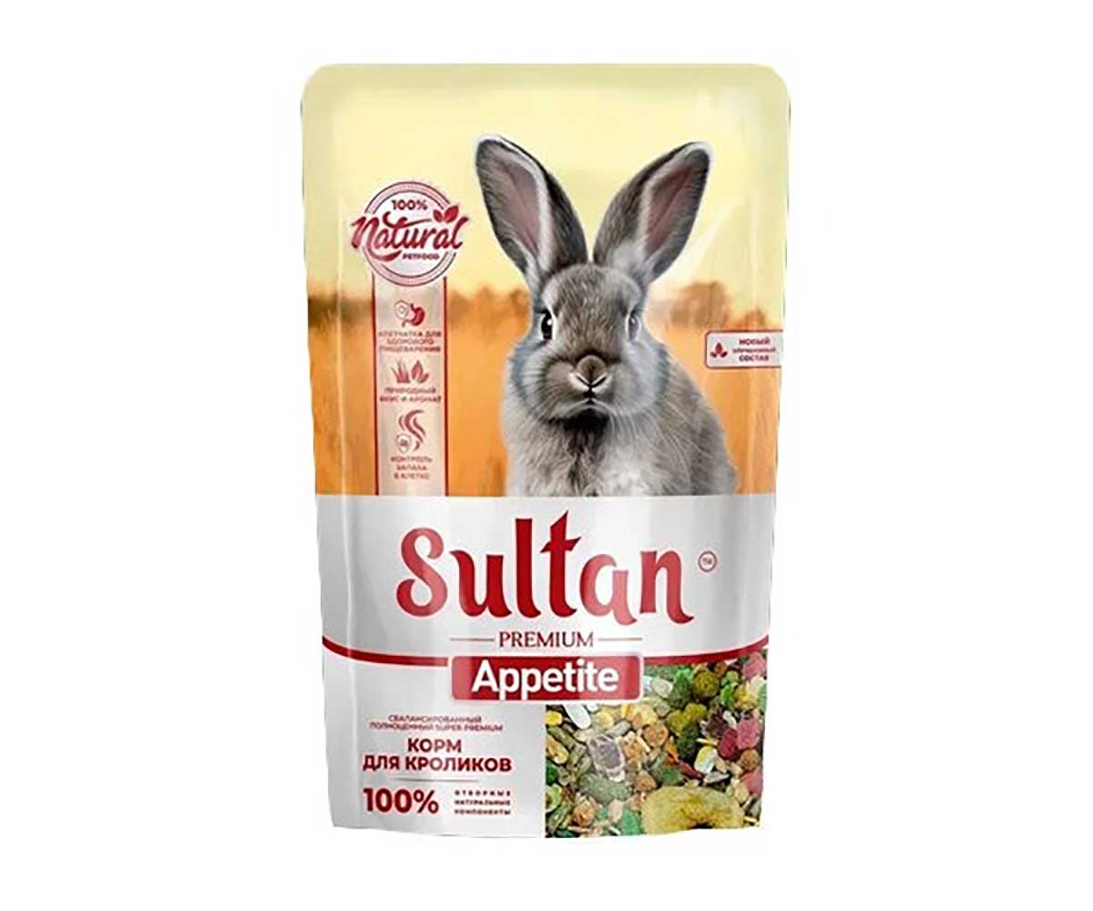 Корм Sultan (Султан) Appetite Для Кроликов 700г (1*8)
