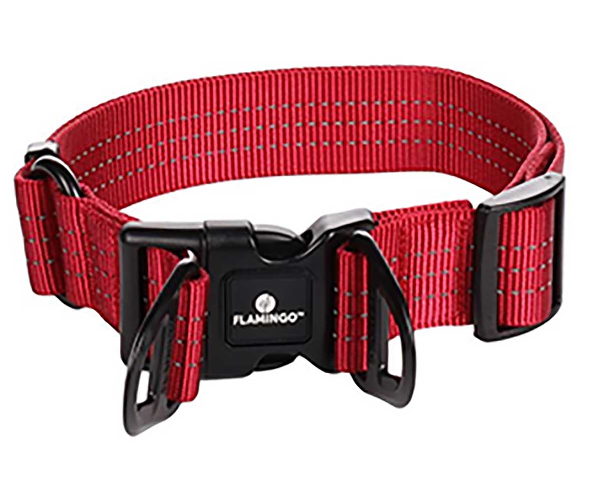 Ошейник Flamingo (Фламинго) Zorba Xl 55-75см/38мм Fl521688 Красный