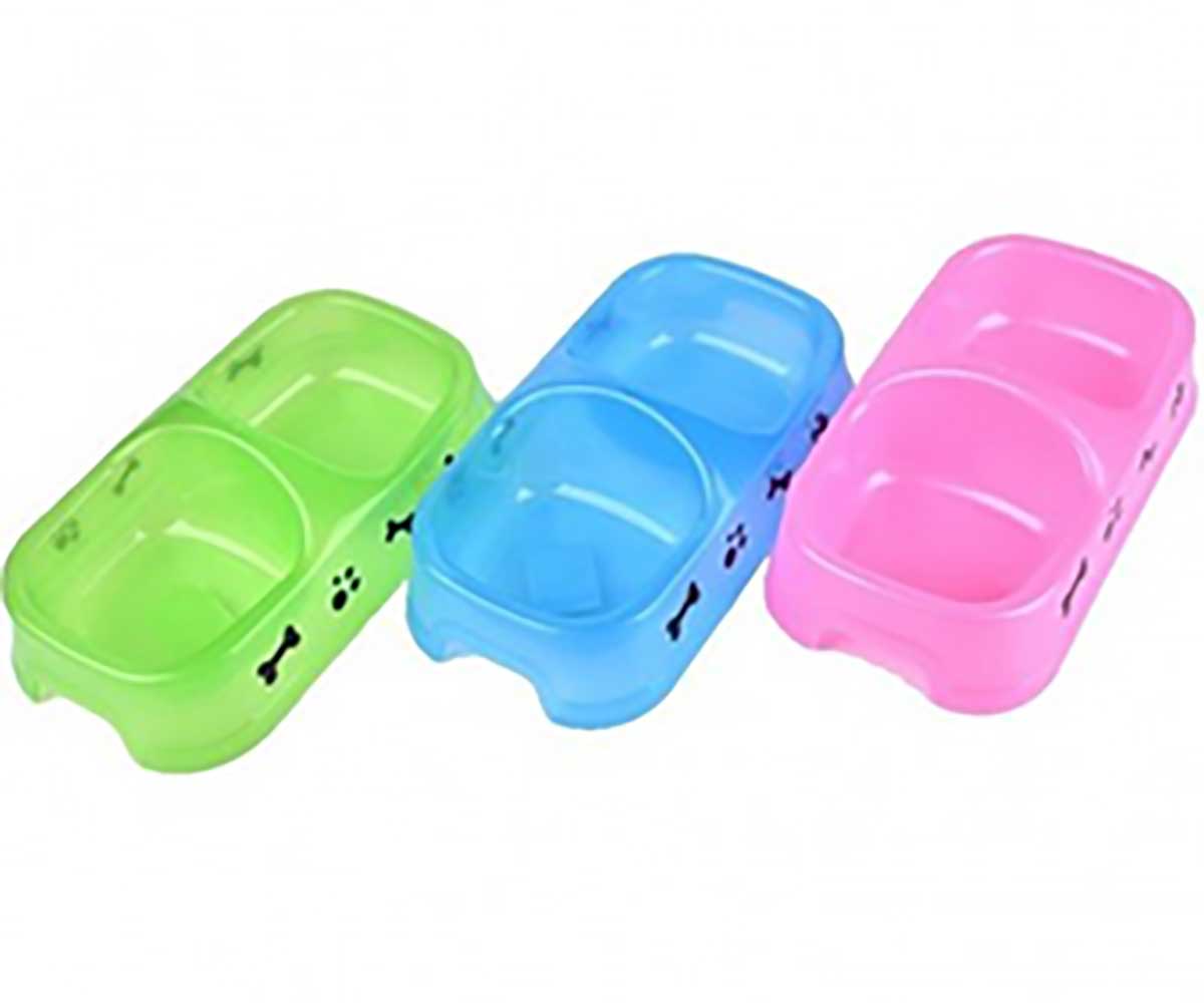 Миска Wogy (Воги) Двойная 2*300мл 10920-1123 23,5*13*7см