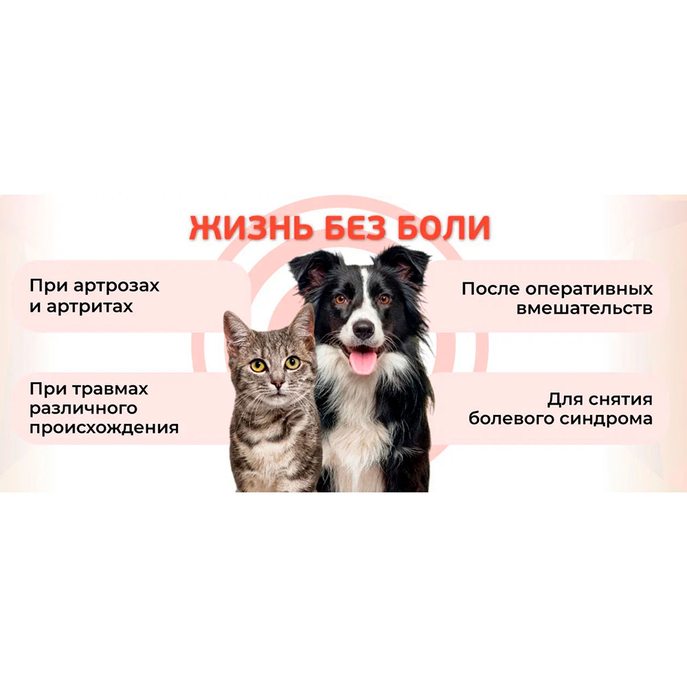 Ветопрофен Противовоспалительный Препарат Для Кошек и Собак Мелких Пород 10 таблеток Neoterica (Неотерика) V601