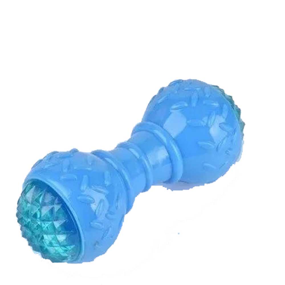 Игрушка-Пищалка Для Собак Гантель 10121-1968 14*6см Мигает