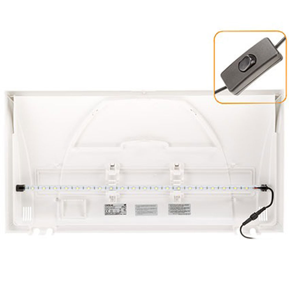 Аквариум Ferplast (Ферпласт) Capri 50см Led 40л Белый 65015111