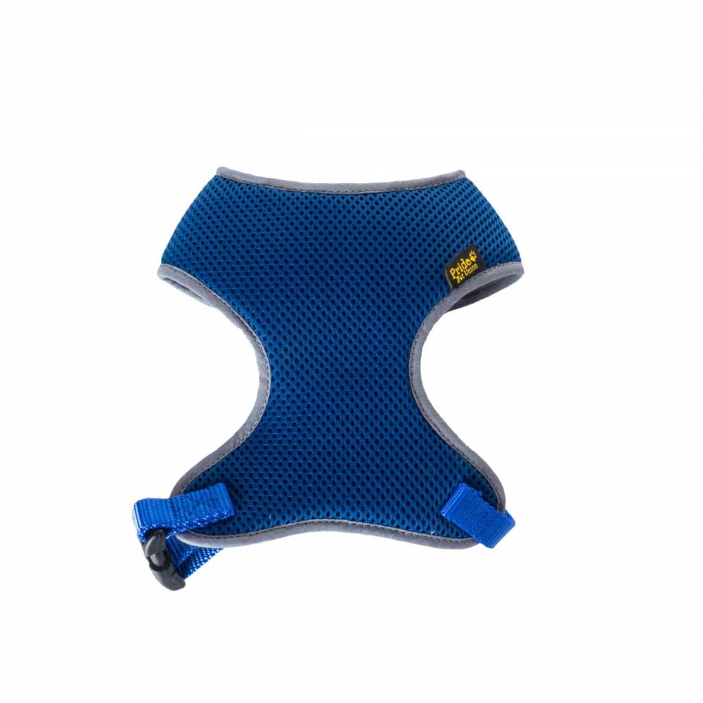 Шлейка Pride (Прайд) Fit S Из 3d Сетки 20000226 Синий Шея 28см Грудь 34-45см