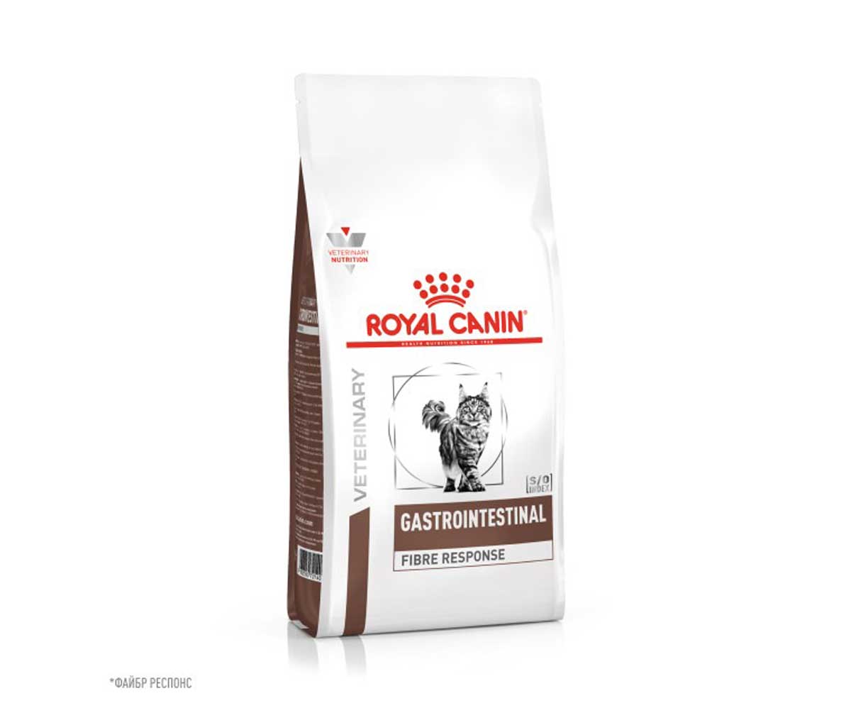 Сухой Корм Royal Canin (Ройял Канин) Gastrointestinal Fibre Response с Повышенным Содержанием Клетчатки Кошек При Запорах 350г
