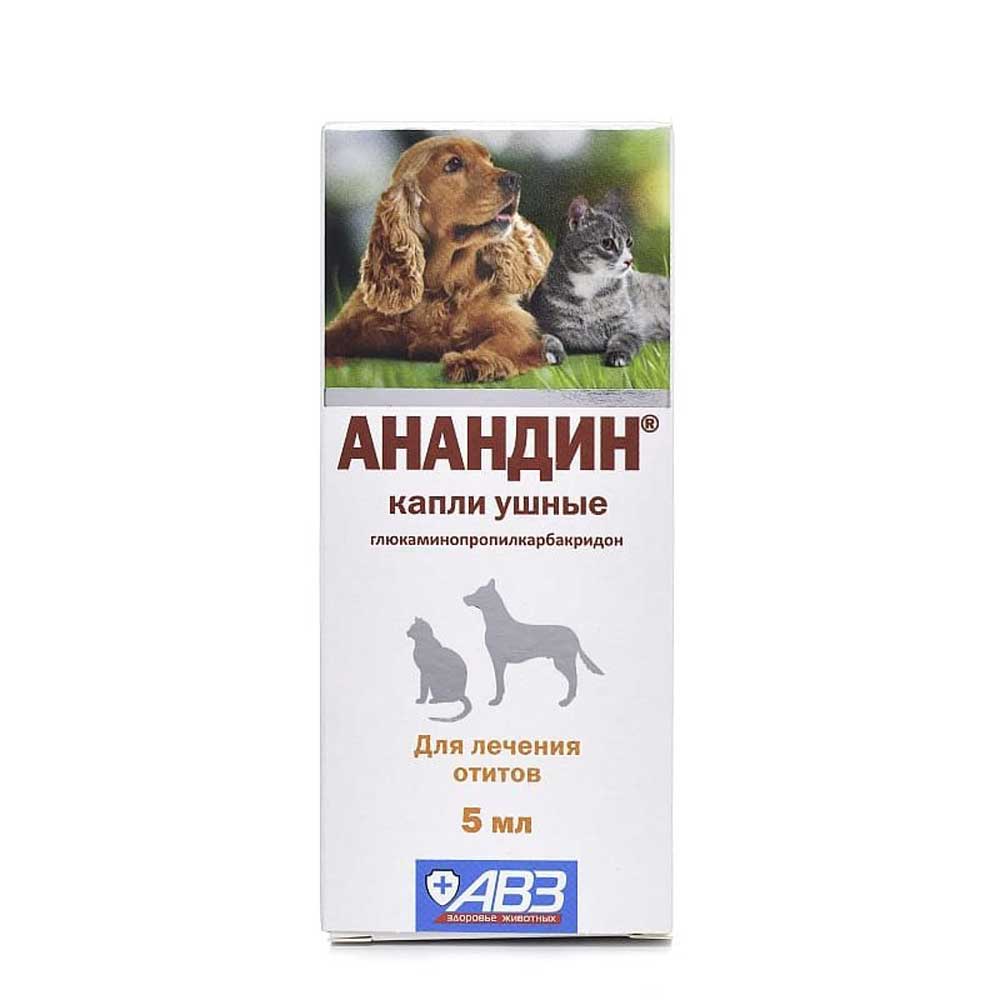 Анандин Капли Ушные 5мл