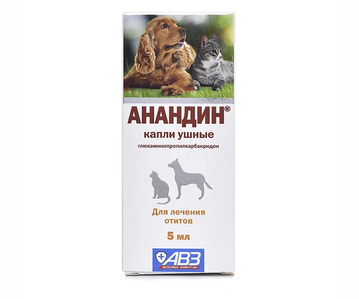 Анандин Капли Ушные 5мл