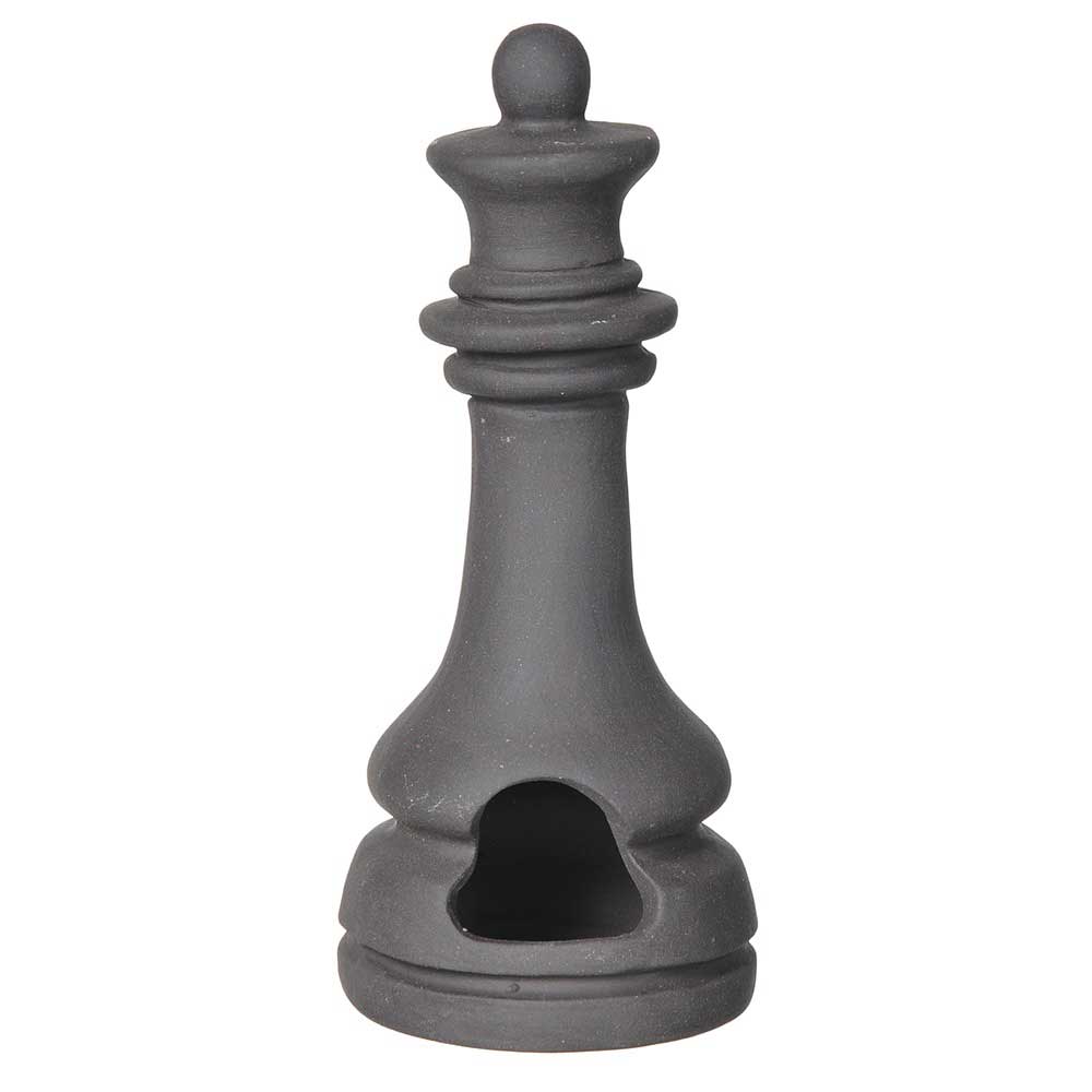 Декорация Gloxy (Глокси) Шахматная Фигура Ферзь Черный Gl-086760 8*8*17см
